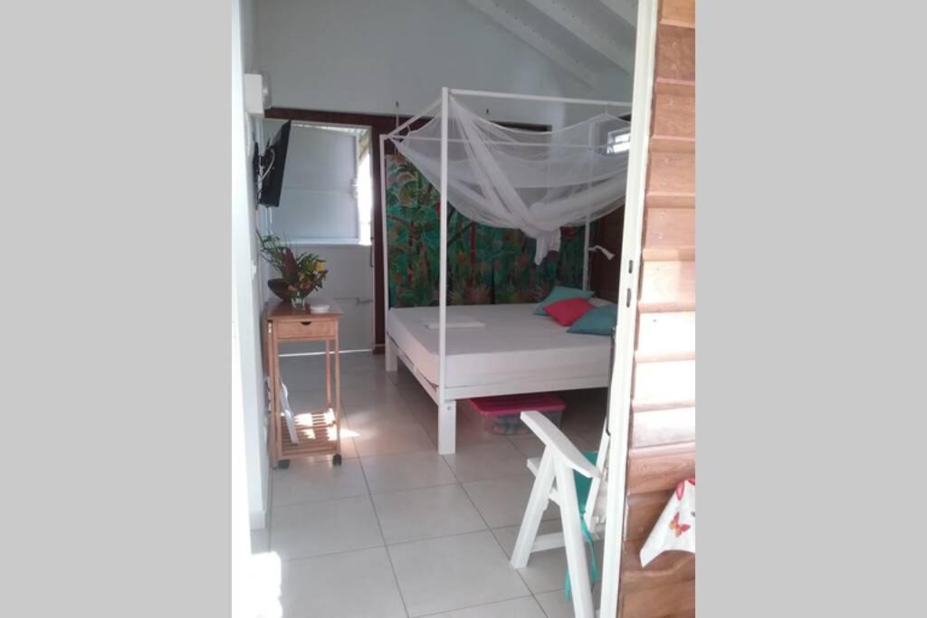 Gite Cajou Dans Jardin Tropical Ventile A Sainte-Anne 外观 照片